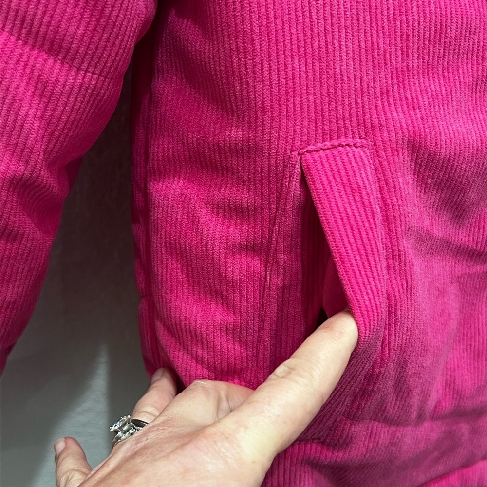 Pink Lily Deep Pink Puff Jacket - Picture 2 of 7